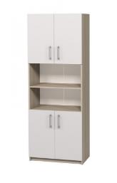 Шафа напівзакрита з 4-ма дверцятами 702х405х2115мм БРІК